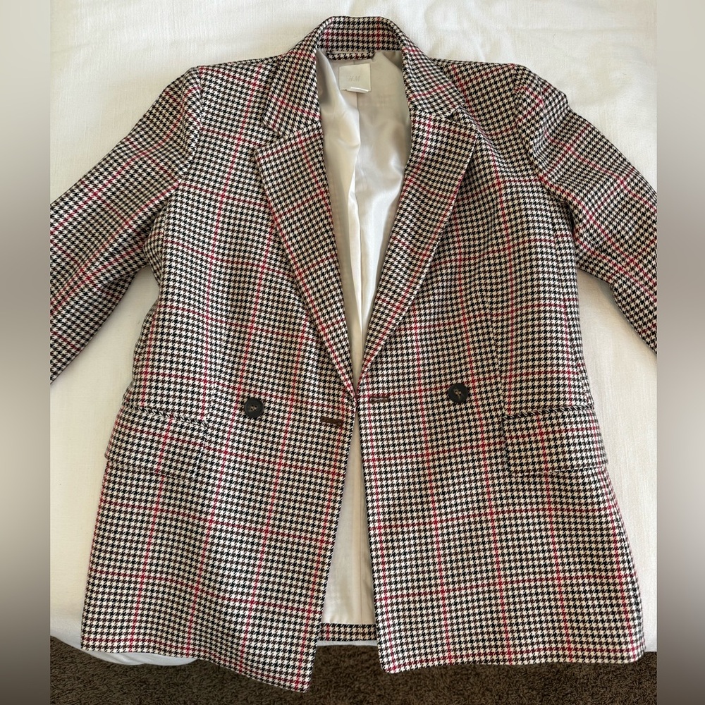 H&M Patterned Blazer